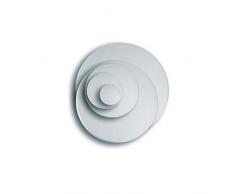 Decora polystyrÃ¨ne Disc Forme sucette gÃ¢teau pour dÃ©coration, Blanc cassÃ©,, PolystyrÃ¨ne, ecru, 15 x 5 cm