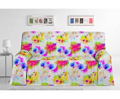 Martina Home Graffiti Plaid multiusage, Tissu, Multicolore, 180Â x 270Â cm