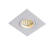 Lucide TUBE - Spot Encastrable - GU10 - Blanc