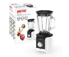 IMETEC - 7706C - Blender, 500 watts, Blanc/Gris