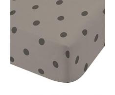 Catherine Lansfield Drap-Housse pour lit de 90 cm, 100% Coton, Ochre, 90 x 200 cm