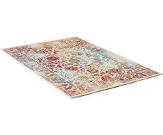 Sanat Hali - 1606 Blanc - Tapis VINTAGE Blanc - 160x230 cm
