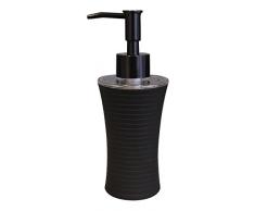 Grund z22200510Â Tower Distributeur de Savon 7Â x 7Â x 18,5Â cm Noir Accessoires, 100% Caoutchouc Enduit PolypropylÃ¨ne, 7Â x 7Â x 18,5Â cm