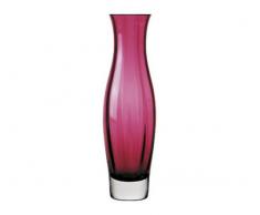 Dartington Crystal Vase Taille Tige avec Rubis