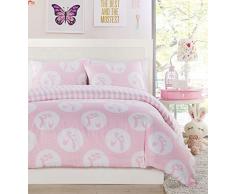Lala + Bash Doudous sans Duvet, Rose, 68 x 86, 20 x 26 (1 pièce)