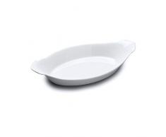 WM Bartleet & â¿Sons 1750 T437 Plat à gratin traditionnel en porcelaine Blanc 17 cm