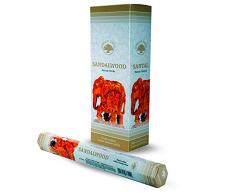 GREEN TREE CANDLE 8903664100456Â Bois de Santal encens