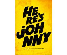 Empire Merchandising GmbH Poster avec Citation du Film Heres Johnny bigarrÃ©