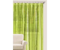 Splendid Romeo Rideaux avec embrasses Citron 300 x 280 cm