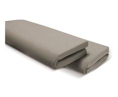 IRISETTE Drap-Housse en Jersey pour lit Simple, Marron, 180 x 200 cm - 200 x 200 cm