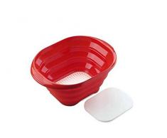 Silikomart 22.403.01.0065 COL01 Passoire Silicone Rouge