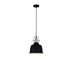 interfan Bell Lampe suspension E27, noir