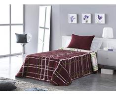 VIALMAN Couvre-lit Bordeaux Lit 150 cm 250 x 270 cm 10