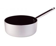 Pentole Agnelli alsa107s32Â Ligne 3Â mm Platinum Cocotte en Aluminium avec 1Â poignÃ©e, 32Â cm