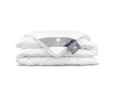 Heckett Lane Platinium Mirco Couette 4 Saisons en Fibres 100% Meno Fresh pour Toute lannée 135 x 200 cm