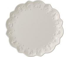 Villeroy & Boch Toys Delight Royal Classic Assiette petit-dÃ©jeuner, 23 cm, Porcelaine Premium, Blanc