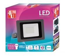 4u LED SMD Spot extérieur 20 W, Violet