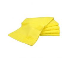 A&R Towels A&â¿Print-Me Serviette de Sport Jaune Vif Taille Unique 30 x 140 cm