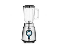 Ufesa BS4850 â Mixeur Ã gobelet, 1250W, 1,5L de capacitÃ©, rÃ©gulateur de puissance avec 2 vitesses + Pulse, carafe en verre, 6 lames en acier inoxydable, convient pour hacher la glace, lames amovibles
