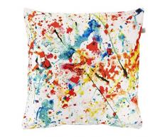 Dutch Decor Coussin Makis 45x45 cm Rouge - Coussins Déco - Oreiller Décoratif - Déhoussable - Zippé