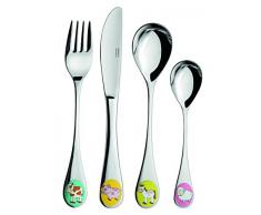 Josef Mäser Domestic Couverts pour Enfant 4 pièces, avec Motif Ferme