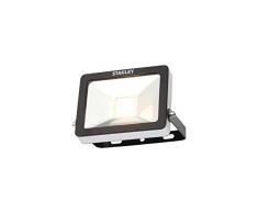 Stanley Slim Line Projecteur LED, Acier, 20Â W, Acier, 3000k, 12.2 x 18.2 x 4.5 20watts