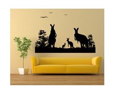 TATOUTEX 3613248249093 Sticker Mural, Orange, L 150cm x H 100cm