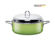 WMF 2130279853 Cocotte, Ãmail, Vert, 28 cm