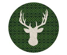 GIESSWEIN walkwaren AG 68/05/89123â437Â Onde Mina Dessous de Plat Plastique Vert Loden, 16, 5Â x 13, 5Â x 2, 0Â cm