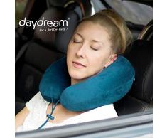 Daydream N de 5404 Premium Coussin de Nuque Polyester, pétrole, 27 x 35 x 11 cm
