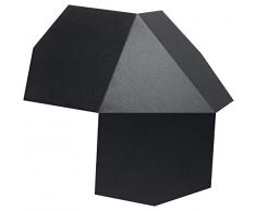 Festux Lighting Applique Murale Acier Noir 32 x 30 x 7