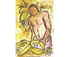 Scenolia Tableau Verre Acrylique Fruit du Cacao 60 x 90 cm | DÃ©coration Murale Design Fait en France