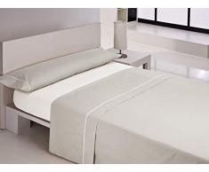 Happy Home Jeu de draps Gris Lit 105 cm