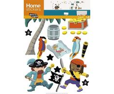 Stickers Mural enfants Les pirates (KALOU ) Nouvelles Images