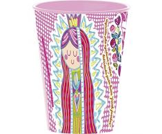 Kids Euroswan Petit verre en plastique Vierge Gobelets longs Ne pas appliquer