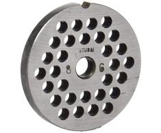 Stubai 774104 Grille de Hachoir à Viande, Métal, Argent, 8 x 8 x 3 cm