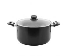 KITCHEN COOK Faitout Aluminium 28cm Effet Pierre Modele Stella Ft28 Tfsi