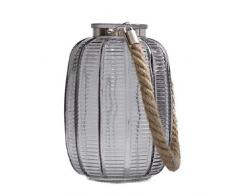 Dcasa Bougeoir en Verre pour décoration de Maison, Unisexe, Adulte, Multicolore, Unique