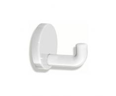 Hewi Crochet Mural à 40 mm â Polyamide, Blanc, 477.90.010 99