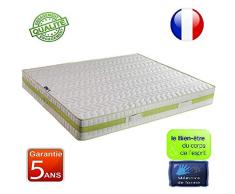 Greenbed - Matelas Luxe et Confort - Dimensions : 180x200 cm - Epaisseur : 23 cm