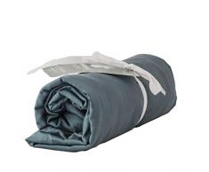 Moorish Idol - Satin de Coton Drap Housse- 160cm x 200cm- Vert Canard