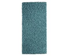 Andiamo 1100189 Vannes Tapis à poils longs tissé de manière industrielle Turquoise 60 x 110 cm
