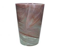 J. Kersten Vase en Verre Marron 20,5 x 20,5 x 30 cm