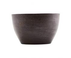 House Doctor Etnik Bougeoir Rouge 10 x 10 cm