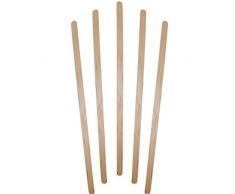 Decor Service Couverts jetables, Bois, Naturel, 14Â x 0,3Â cm