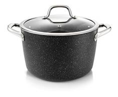 Tescoma President Stone Casserole avec couvercle 24Â cm