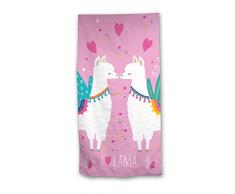 Carbotex Serviette de Plage, Multicolore, 70x140cm