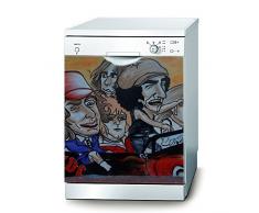 Decusto Autocollant Rock Giants â Autocollant pour Lave Vaisselle