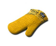 Zeal Gant de Cuisine en Silicone résistant Motif Moutarde