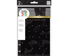 me & my BIG ideas Create 365 Mini Agenda à Couverture Rigide Multicolore 14,47 x 19,55 x 1,27 cm